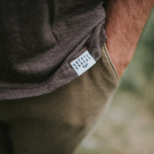 Load image into Gallery viewer, Spade Tree Tee - Heather Brown