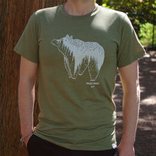 Load image into Gallery viewer, Spirit Bear Tee - Heather Army Green