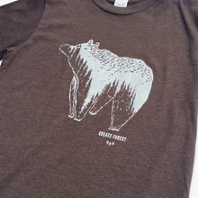 Load image into Gallery viewer, Spirit Bear Tee - Heather Brown