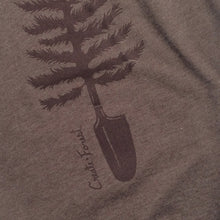 Load image into Gallery viewer, Spade Tree Tee - Heather Brown