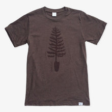 Load image into Gallery viewer, Spade Tree Tee - Heather Brown