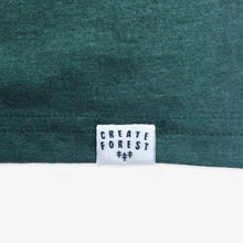 Load image into Gallery viewer, Pocket Trees Tee - Women - Heather Green