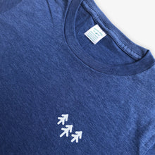 Load image into Gallery viewer, Pocket Trees Tee - Women - Heather Navy