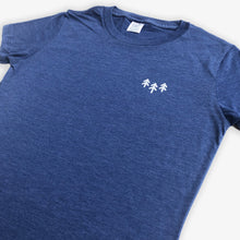 Load image into Gallery viewer, Pocket Trees Tee - Women - Heather Navy
