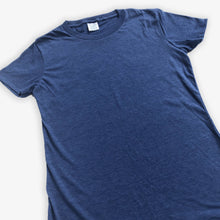 Load image into Gallery viewer, Essential Tee - Women - Heather Navy