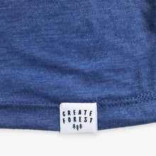 Load image into Gallery viewer, Pocket Trees Tee - Heather Navy