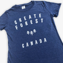 Charger l'image dans la galerie, Logo Tee - Women - Heather Navy