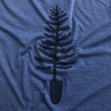 Load image into Gallery viewer, Spade Tree Tee - Heather Navy