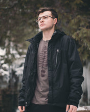 Load image into Gallery viewer, Spade Tree Tee - Heather Brown