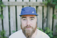 Load image into Gallery viewer, 5 Panel Cap - Pacific Navy