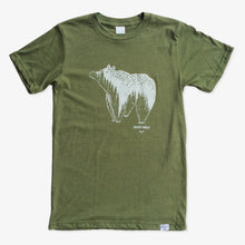 Load image into Gallery viewer, Spirit Bear Tee - Heather Army Green