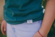 Load image into Gallery viewer, Pocket Trees Tee - Women - Heather Green