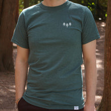Load image into Gallery viewer, Pocket Trees Tee - Heather Green
