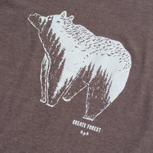 Load image into Gallery viewer, Spirit Bear Tee - Heather Brown
