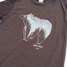 Load image into Gallery viewer, Spirit Bear Tee - Heather Brown

