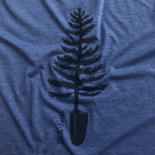 Load image into Gallery viewer, Spade Tree Tee - Heather Navy
