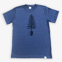 Load image into Gallery viewer, Spade Tree Tee - Heather Navy
