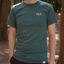 Load image into Gallery viewer, Pocket Trees Tee - Heather Green
